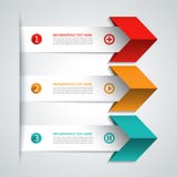Modern arrow infographics elements. Origami style. Flat design. Vector illustration. Can be used for workflow layout, presentation, diagram, number and step up vector illustration Modern arrow infographics elements. Origami style. Flat design. Vector illustration. Can be used for workflow layout, presentation, diagram, number and step up vector illustration