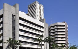 Modern buildings in downtown Makati royalty free stock photo Modern buildings in downtown Makati royalty free stock photo