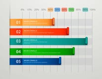 Modern business steps to success chart and graph options template stock illustration Modern business steps to success chart and graph options template stock illustration