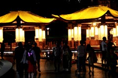 Modern byggnad i Qiandeng sjön Foshan royaltyfri foto Modern byggnad i Qiandeng sjön Foshan royaltyfri foto