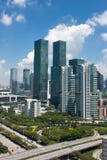 Modern City Skyline And Highway At Shenzhen Royalty Free Stock Photography Modern City Skyline And Highway At Shenzhen Royalty Free Stock Photography