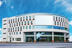 Modern commercial office building stock photography Modern commercial office building stock photography