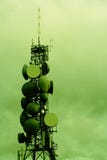 Modern Communications Tower Stock Image Modern Communications Tower Stock Image
