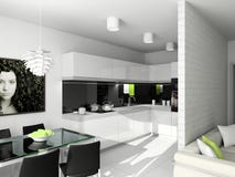 Modern Design Of Interior Stock Photo Modern Design Of Interior Stock Photo