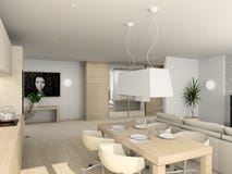 Modern Design Of Interior Royalty Free Stock Image Modern Design Of Interior Royalty Free Stock Image