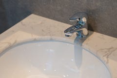 Modern faucet bathroom interior decoration stock images Modern faucet bathroom interior decoration stock images