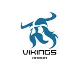 Modern grafisk illustration av en viking krigare i vektorformat stock illustrationer Modern grafisk illustration av en viking krigare i vektorformat stock illustrationer