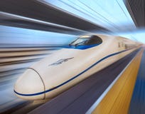 Modern high speed train Stock Photo Modern high speed train Stock Photo