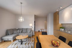 Modern iand bright living room royalty free stock image Modern iand bright living room royalty free stock image