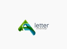 Modern A letter company logo royalty free illustration Modern A letter company logo royalty free illustration