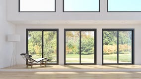 Modern ljus illus för tolkning för inrelägenhetvardagsrum 3D royaltyfri foto Modern ljus illus för tolkning för inrelägenhetvardagsrum 3D royaltyfri foto