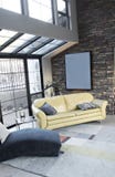 Modern loft studio interior royalty free stock images Modern loft studio interior royalty free stock images