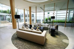 Modern luxury resort interior stock image Modern luxury resort interior stock image