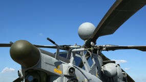 Modern Military Helicopters Closeup Royalty Free Stock Image Modern Military Helicopters Closeup Royalty Free Stock Image