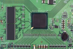 Modern Printed-circuit Board Macro Background Royalty Free Stock Photo Modern Printed-circuit Board Macro Background Royalty Free Stock Photo