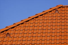 Modern Roof Royalty Free Stock Photography