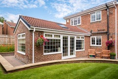 Modern Sunroom External Royalty Free Stock Photos Modern Sunroom External Royalty Free Stock Photos