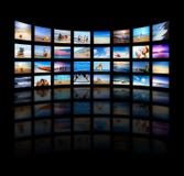 Modern TV screens panel