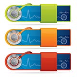 Modern Web2 Medical Banners Royalty Free Stock Image Modern Web2 Medical Banners Royalty Free Stock Image