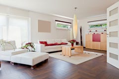 Modernes Haus, Wohnzimmer