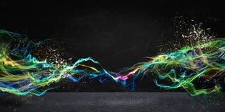 Modernt abstrakt rörelsebaner arkivfoto Modernt abstrakt rörelsebaner arkivfoto