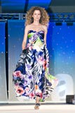 Modeshow van de Weg van Saks de Vijfde stock afbeelding Modeshow van de Weg van Saks de Vijfde stock afbeelding