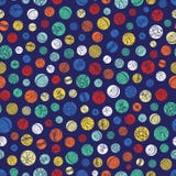 Modèle coloré bleu de répétition de texture de points de polka de vecteur Approprié à l'enveloppe, au textile et au papier peint illustration stock Modèle coloré bleu de répétition de texture de points de polka de vecteur Approprié à l'enveloppe, au textile et au papier peint illustration stock