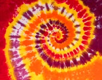 Modèle coloré de conception de spirale de remous de colorant de lien photos stock Modèle coloré de conception de spirale de remous de colorant de lien photos stock