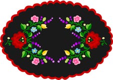 Modèle 1 de broderie illustration stock Modèle 1 de broderie illustration stock