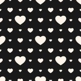 modèle de coeurs Fond de jour de valentines Thème romantique d'amour illustration stock modèle de coeurs Fond de jour de valentines Thème romantique d'amour illustration stock