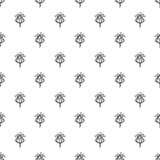 Modèle de fleur de Rose sans couture illustration libre de droits Modèle de fleur de Rose sans couture illustration libre de droits