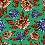 Modèle medievial sans couture avec des fleurs d'imagination Fond sans couture floral pour le textile, tissu, couvertures, papiers illustration stock Modèle medievial sans couture avec des fleurs d'imagination Fond sans couture floral pour le textile, tissu, couvertures, papiers illustration stock