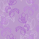 Mod?le multiple de vecteur sans couture Imagination, fleur fabuleuse avec des boucles Souvent r?p?t? dans une direction illustration stock Mod?le multiple de vecteur sans couture Imagination, fleur fabuleuse avec des boucles Souvent r?p?t? dans une direction illustration stock