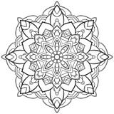 Modèle oriental de cru d'ensemble de Mandala Flower, mariage, yoga illustration de vecteur Modèle oriental de cru d'ensemble de Mandala Flower, mariage, yoga illustration de vecteur