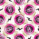 Modèle sans couture avec des textures grunges Fond tiré par la main de hippie de mode Vecteur pour la copie, tissu, textile, cart illustration libre de droits Modèle sans couture avec des textures grunges Fond tiré par la main de hippie de mode Vecteur pour la copie, tissu, textile, cart illustration libre de droits