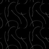 Modèle sans couture avec les lignes onduleuses débordantes Papier peint abstrait avec desing minimalistic illustration de vecteur Modèle sans couture avec les lignes onduleuses débordantes Papier peint abstrait avec desing minimalistic illustration de vecteur