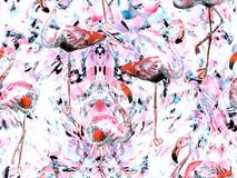 Modèle sans couture d'abrégé sur kaléidoscope de Boho illustration de vecteur Modèle sans couture d'abrégé sur kaléidoscope de Boho illustration de vecteur