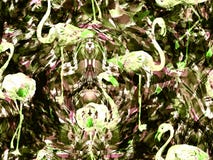 Modèle sans couture d'abrégé sur kaléidoscope de Boho illustration libre de droits Modèle sans couture d'abrégé sur kaléidoscope de Boho illustration libre de droits