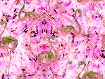 Modèle sans couture d'abrégé sur kaléidoscope de Boho illustration libre de droits Modèle sans couture d'abrégé sur kaléidoscope de Boho illustration libre de droits