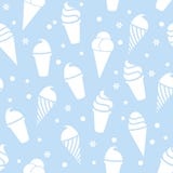 Modèle sans couture de glace illustration libre de droits Modèle sans couture de glace illustration libre de droits