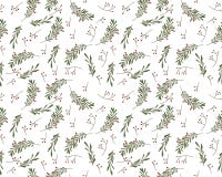 Modèle sans couture de nouvelle année dans le vecteur illustration libre de droits Modèle sans couture de nouvelle année dans le vecteur illustration libre de droits
