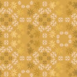 Modèle sans couture ornemental simple de vecteur de flocon de neige d'or et rose-clair Papier peint abstrait, enveloppant la déco illustration libre de droits Modèle sans couture ornemental simple de vecteur de flocon de neige d'or et rose-clair Papier peint abstrait, enveloppant la déco illustration libre de droits