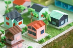 Modèle à la maison. Photographie stock Modèle à la maison. Photographie stock
