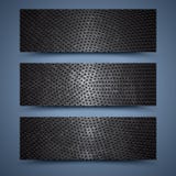 Moldes das bandeiras do metal. Fundos abstratos ilustração royalty free Moldes das bandeiras do metal. Fundos abstratos ilustração royalty free