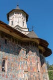 MOLDOVITA, MOLDOVIA/ROMANIA - 18 SEPTEMBRE : Fresques sur l'exte photo stock MOLDOVITA, MOLDOVIA/ROMANIA - 18 SEPTEMBRE : Fresques sur l'exte photo stock