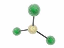 Molecules - Non Polar Royalty Free Stock Images