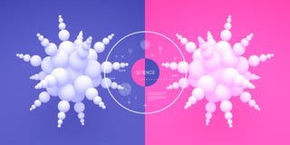 molekuła 3D pojęcie dla nauki również zwrócić corel ilustracji wektora Obrazy Royalty Free molekuła 3D pojęcie dla nauki również zwrócić corel ilustracji wektora Obrazy Royalty Free