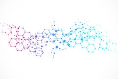 Molécule et communication de structure ADN, atome, neurones Concept scientifique pour votre conception Lignes reliées avec des po illustration libre de droits Molécule et communication de structure ADN, atome, neurones Concept scientifique pour votre conception Lignes reliées avec des po illustration libre de droits