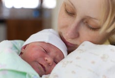 Mom And Baby Stock Photography