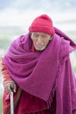 Monaco buddista tibetano anziano nel monastero Tiksey ladakh L'India Immagini Stock Libere da Diritti Monaco buddista tibetano anziano nel monastero Tiksey ladakh L'India Immagini Stock Libere da Diritti